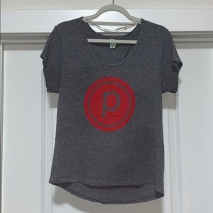 Pure Barre circle p location tee